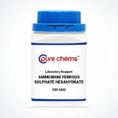 Ammonium Ferrous Sulphate Hexahydrate LR